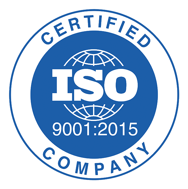 ISO 9001:2015 Certified Company