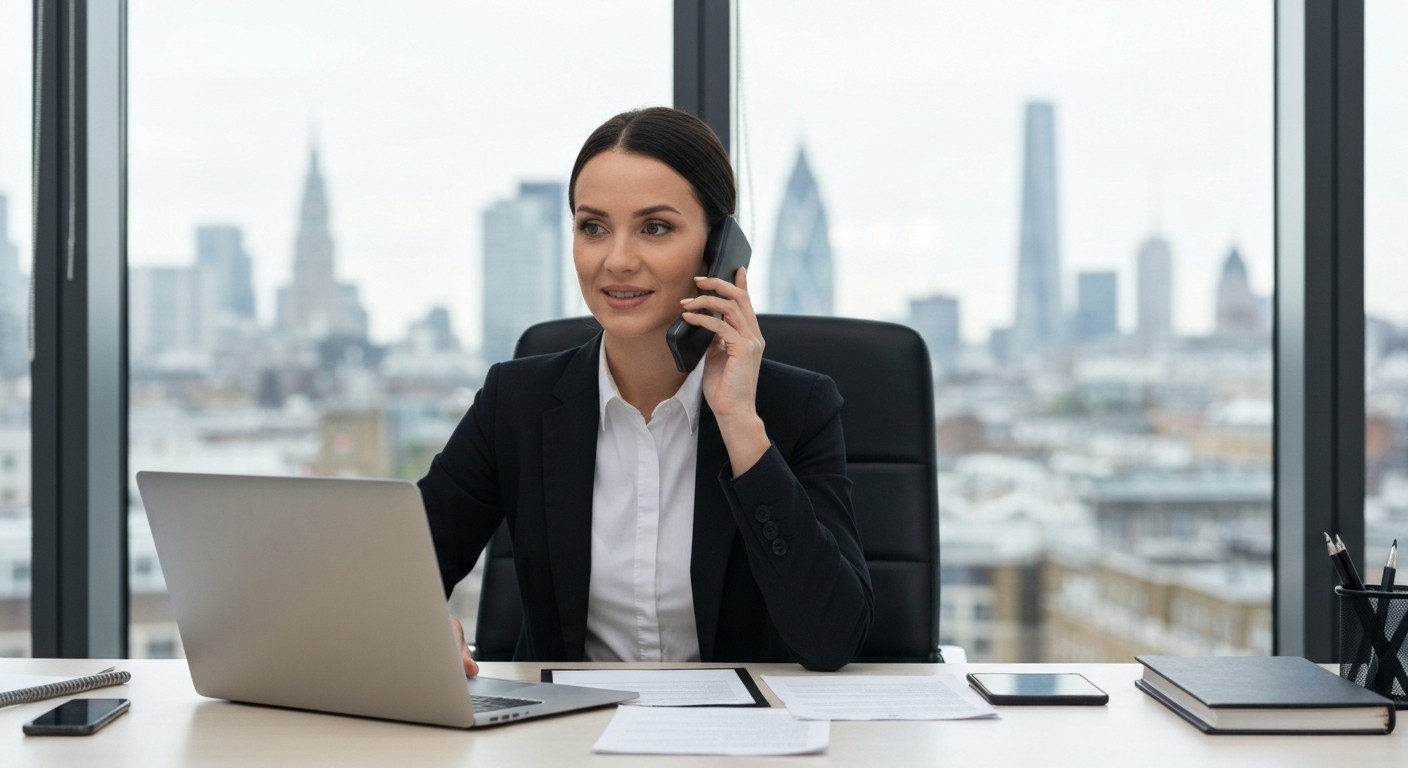 Healthcare case manager making a complex care referral to Kope Medics specialist care team in London