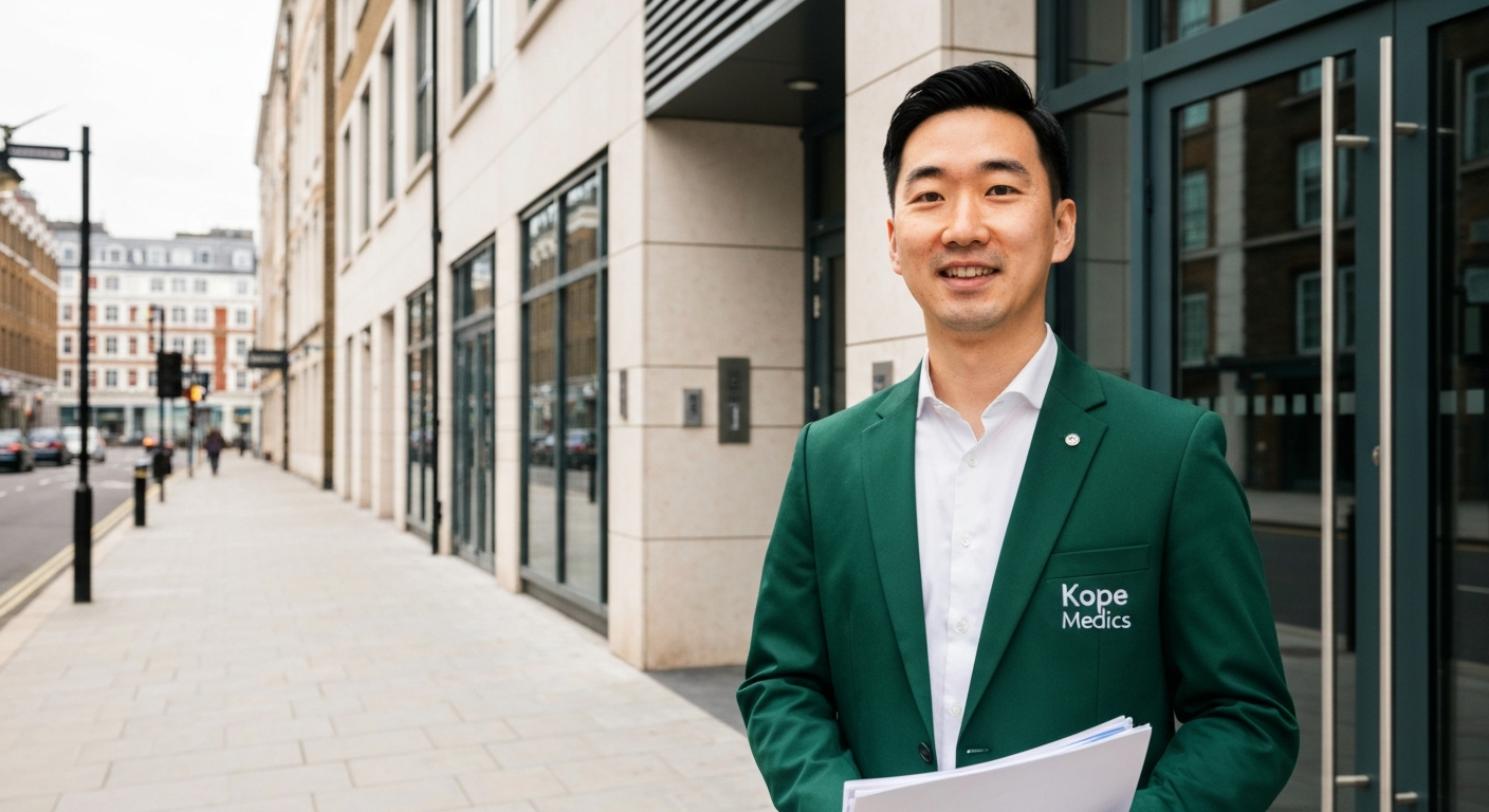 Kope Medics care team at their London office — Unit 8B Deptford Park Business Centre, Grinstead Road, SE8 5AD