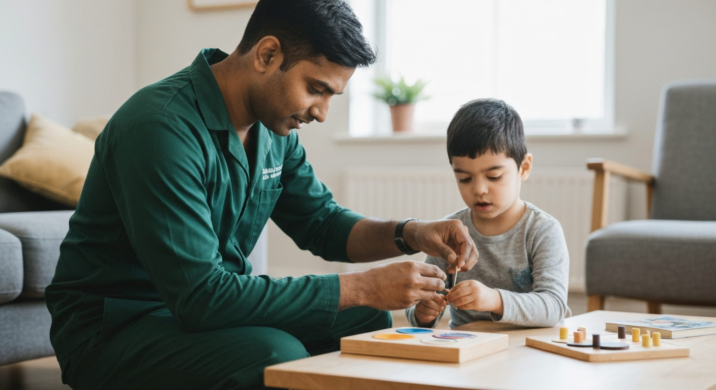 Kope Medics specialist carer providing children's complex care at home in London